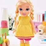 Easy Dolls’ Clothes Free Knitting Pattern