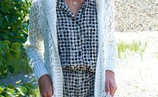 Girl’s Jacket in Lace Free Knitting Pattern