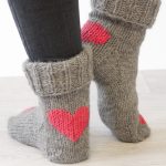 Heart Dance Free Sock Knitting Pattern