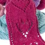 Lace Heart Scarf Free Knitting Pattern