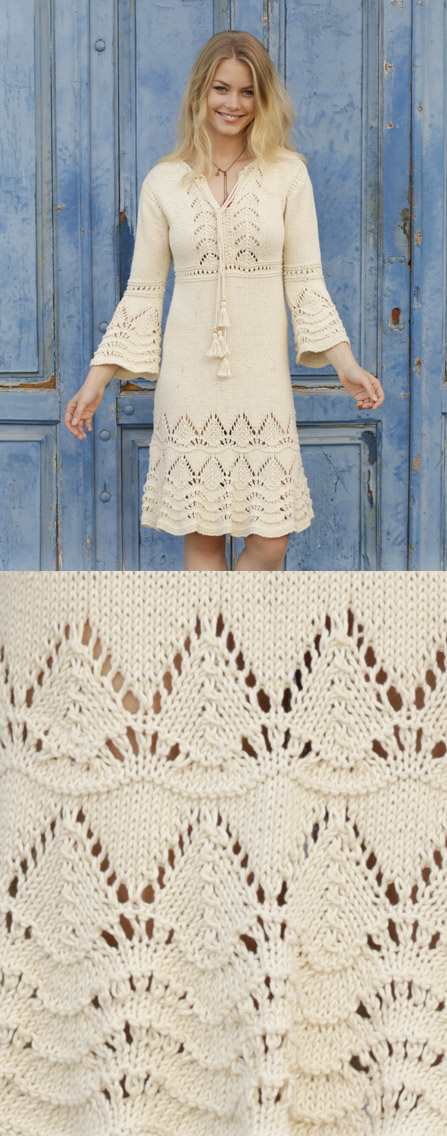 Love Story Free Lace Dress Knitting Pattern