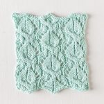 Natte Dishcloth Free Lace Knitting Pattern
