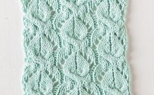 Natte Dishcloth Free Lace Knitting Pattern