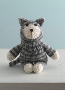 Purrfect Kitty Sock Critter Free Toy Knitting Pattern