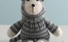 Purrfect Kitty Sock Critter Free Toy Knitting Pattern