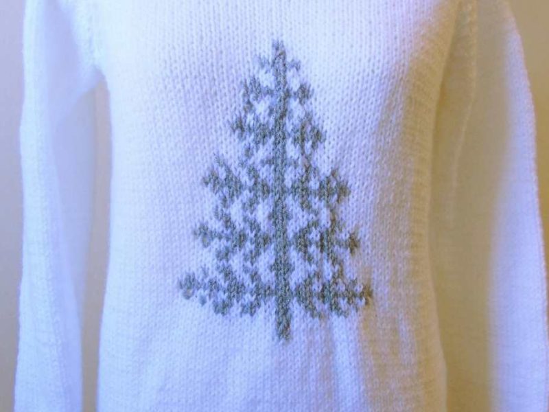 Scandi Christmas Sweater Free Knitting Pattern