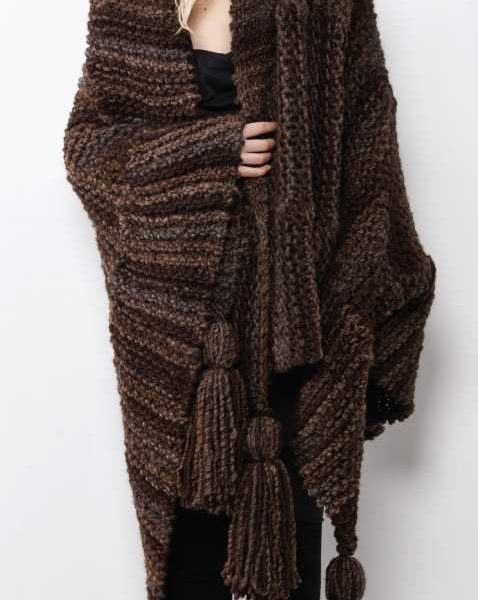 Spiral Rug Free Knitting Pattern