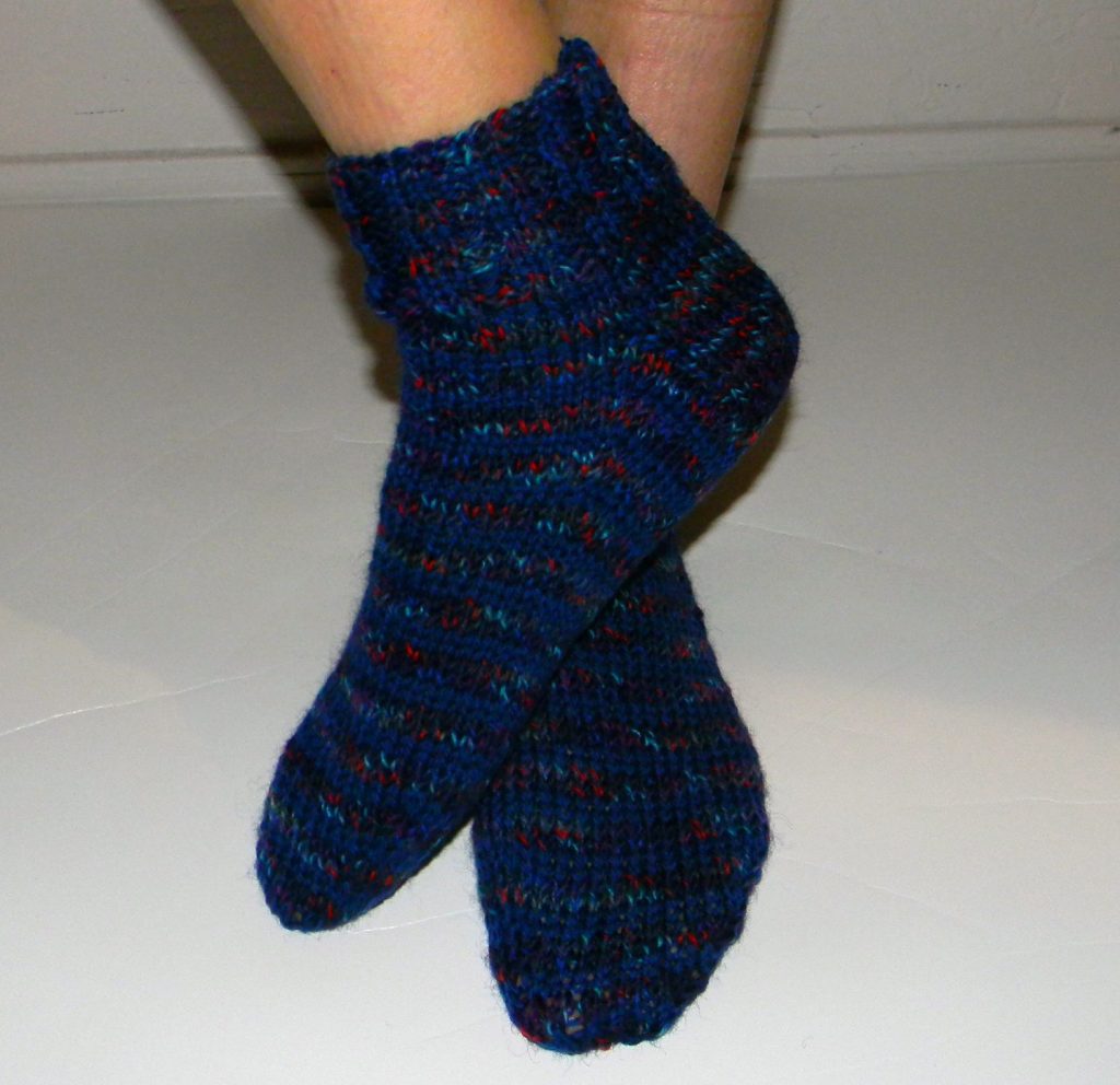 Straight Needle Sock Pattern Free