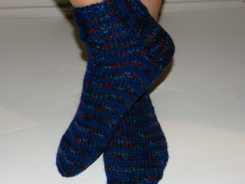 Straight Needle Sock Pattern Free