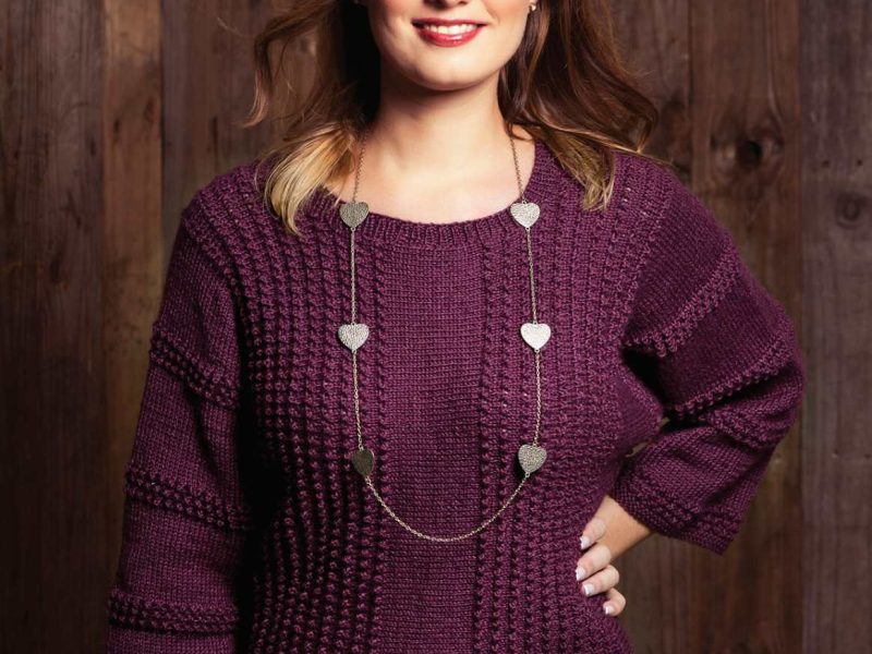 Dolman Sweater Free Knitting Pattern