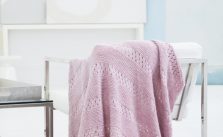 Sweet Eyelet Afghan Free Knitting Pattern