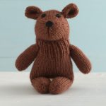 Tubby Teddy Sock Critter Free Toy Knitting Pattern