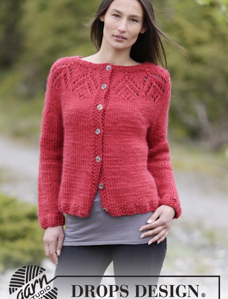 Warm Autumn Cardigan Free Knitting Pattern