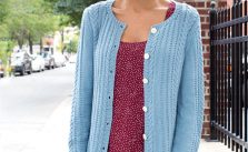 Watson Cabled Cardigan Free Knitting Pattern