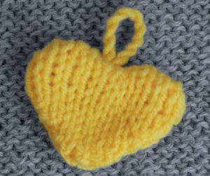 free heart knitting decoration patterns