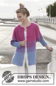 Blackberry Crush Cardigan Free Knitting Pattern for Women to Download.