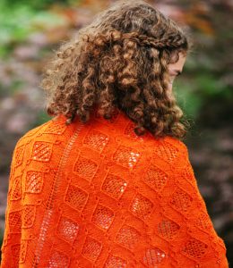 Bauble Lace Shawl Free Knitting Pattern Download