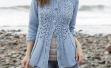 Belle Époque Lace Cardigan Free Knitting Pattern