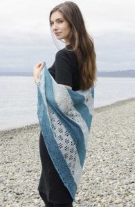 Early Blooms Lace Shawl Free Knitting Pattern