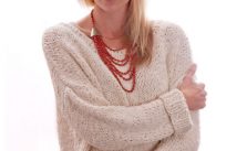 Easy Oversized Winter Sweater Free Knitting Pattern