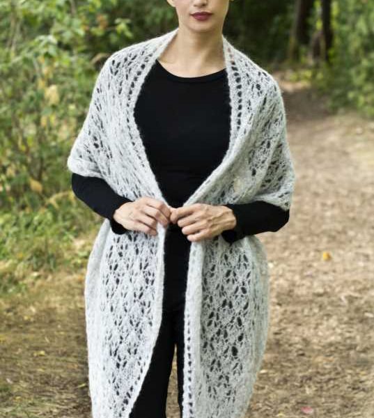 El Cielo Olivia Stole Free Knitting Pattern