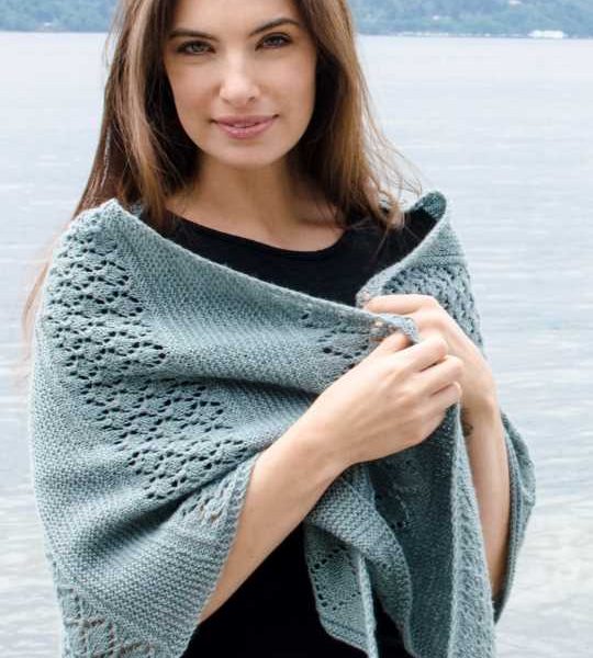 Fingering Lattice Sampler Shawl Free Knitting Pattern