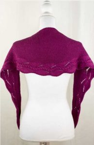 Hampton Shawlette Free Knitting Pattern