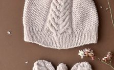 Heartsbloom Hat and Mittens Free Knitting Pattern