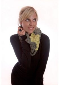 Lime Jelly Cowl Free Knitting Pattern