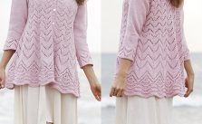 Lydia Lace Jacket Free Knitting Pattern