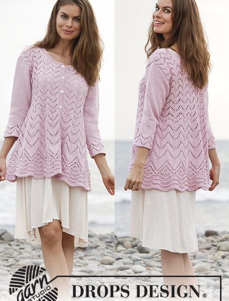 Lydia Lace Jacket Free Knitting Pattern