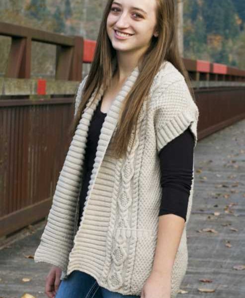 Paloma Waistcoat Free Knitting Pattern
