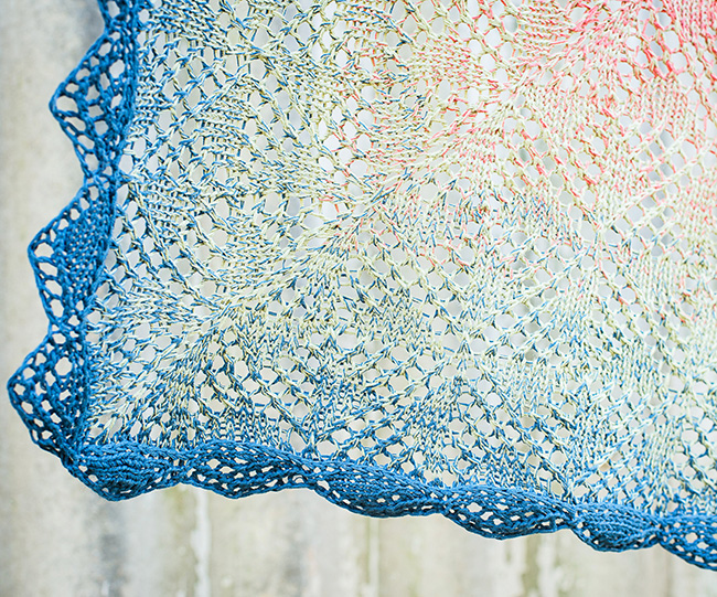 Pinwheel Lace Shawl Free Knitting Pattern
