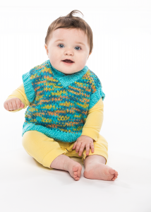 Prismatic Silk Vest Free Child Knitting Pattern