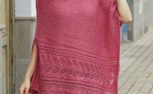 Scarborough Fair Free Lace Poncho Knitting Pattern