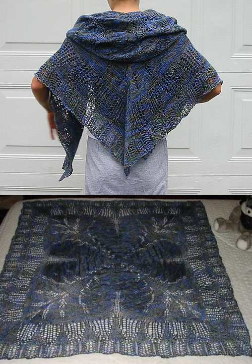 Song of Zion Lace Shawl Free Knitting Pattern