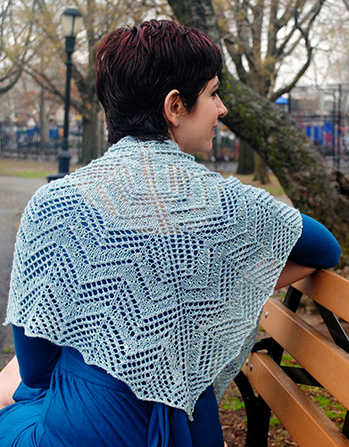 Stars in the Twilight Lace Shawl Free Knitting Pattern Download