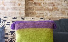 Tassel Trimmed Pillow Free Knitting Pattern