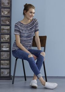 Top-down Shirt Free Knitting Pattern