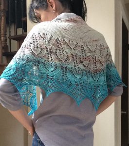 Vanesse Lace Shawl Free Knitting Pattern Download. Butterfly shawl to knit.