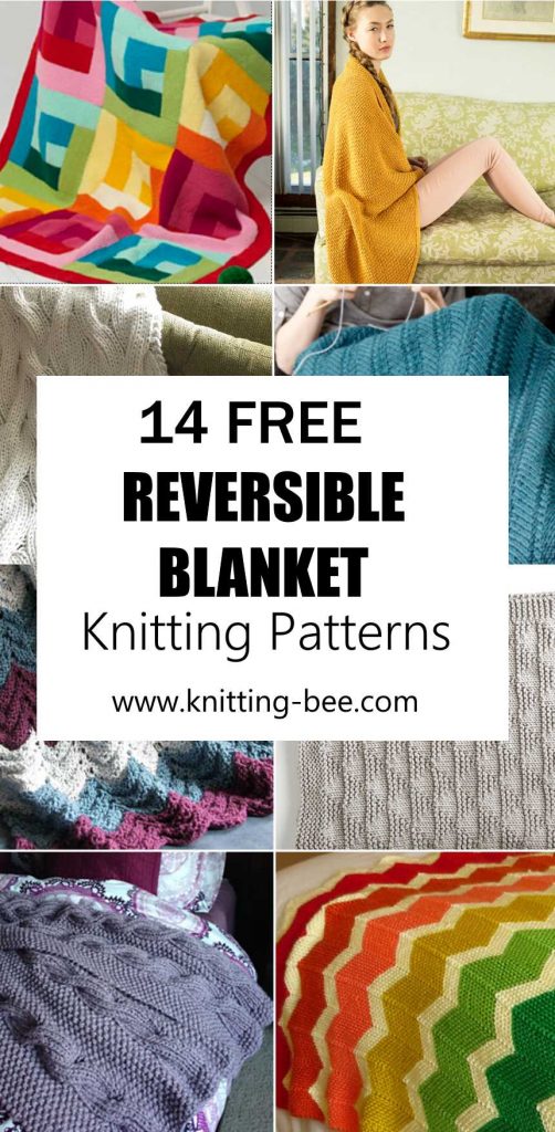 14 Free Reversible Blanket Knitting Patterns