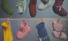 9 Pairs of Vintage Booties Knitting Patterns Free