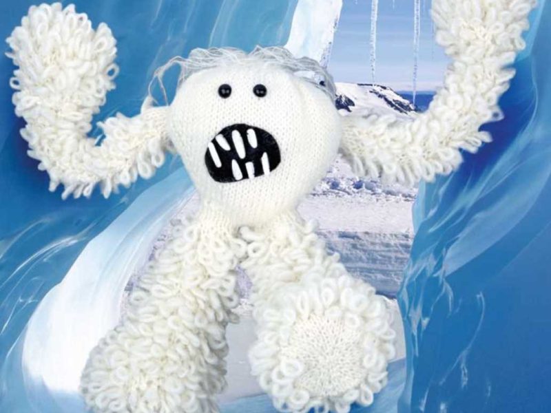 Abominable Snowman Free Toy Knitting Pattern