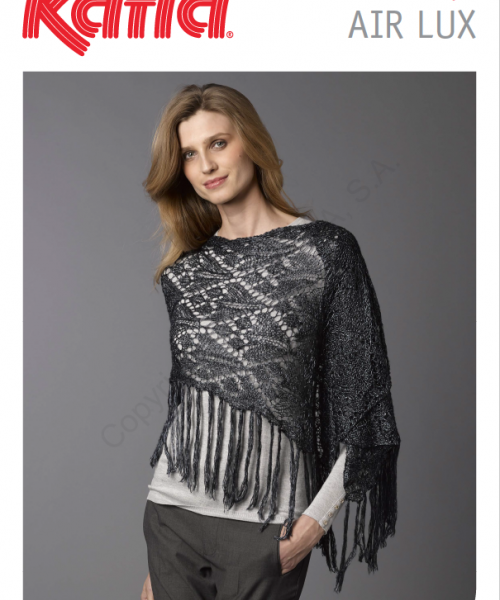 Air Lux Lace Shawl Free Knitting Pattern