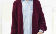 Burke Library Cardigan Free Knitting Pattern