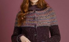 Canarsie Top Down Cardigan Free Knitting Pattern