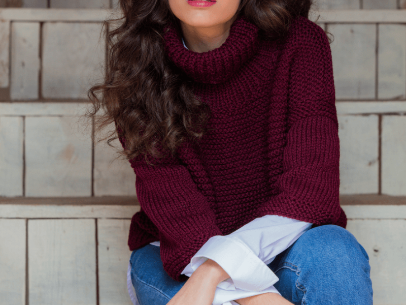 Cordatta Sweater Easy Women’s Free Knitting Pattern