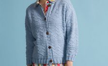 Deborah’s Biking Cardigan Free Knitting Pattern Download