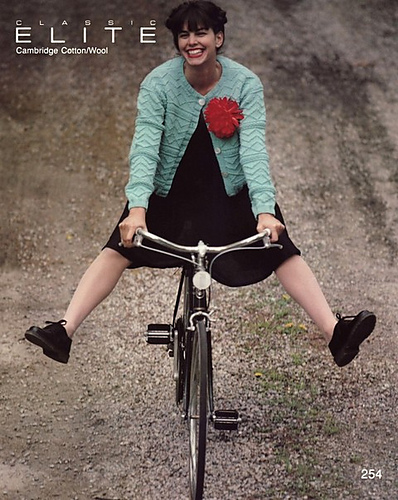 Deborah's Biking Cardigan Free Knitting Pattern Download