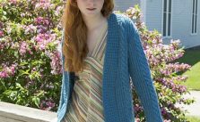 Dianna Cabled and Ribbed Cardigan Free Ladies Knitting Pattern